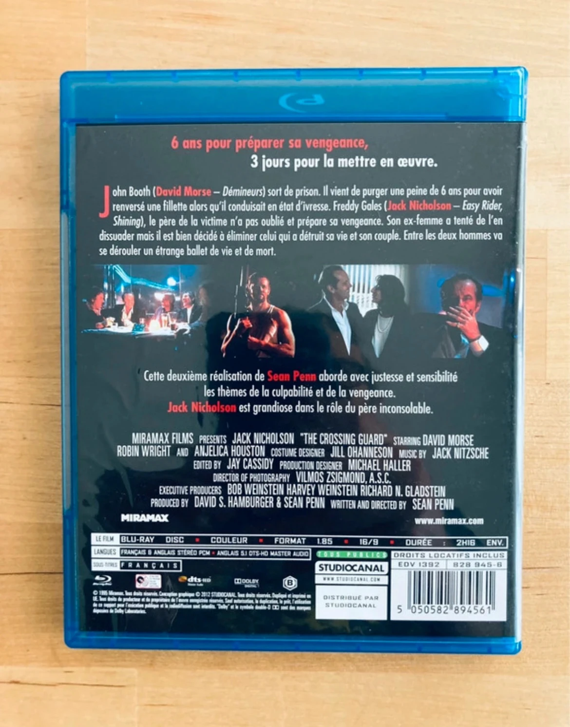 Blu-ray The Crossing Guard Jack Nicholson. – photo 3